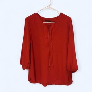West Kei Vibrant Red Blouse